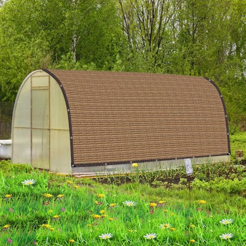 80% Shade Cloth -4x6FT Sunblock Net with Grommet,Lightweight and Durable UV Protection,Shade Cloth for Garden Patio Pergola Balcony Plants Greenhouse Dog Kennel Chicken Coop Outdoor - size: 4×6FT