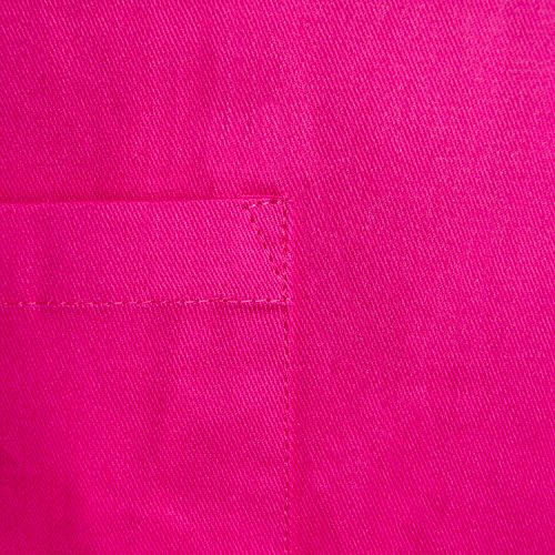 DII Everyday Basic Kitchen Collection - color: Neon Pink, size: Regular Size Chef Apron