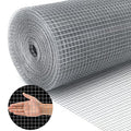 Land Guard 19 Gauge Hardware Cloth, 1/2 inch Chicken Wire Fence, Galvanized Welded Cage Wire Mesh Roll Supports Poultry Netting Cage Fence……… - size: 1/2inch 16inch×25ft
