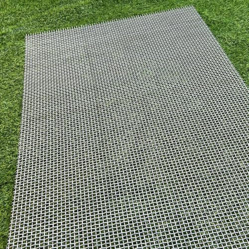 17 Gauge Strong Galvanized Woven Mesh 1/4" Holes 40"X24" Delivered Flat|Poultry Cage Netting-Anti-Rodent Steel Mesh Crimped Mesh Snake Fence Chicken Wire Fencing-Corrugated Wire Privacy Fence - style: 17Ga Hole 1/4"