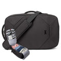 Knack Convertible Dufflel Backpack, Expandable Travel Duffel Bag (24-40L), Large Laptop Duffel Bag - color: Midnight Black, style: Convertible Duffel
