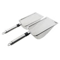 2PCS Chicken Manure Scoop 3.8 mm 5 mm Chicken Coop Rake Poultry Cleaning Tool Suitable for Duck Pens Rabbit Cages Sand Sifting Cat Litter and Other Scooping Tasks