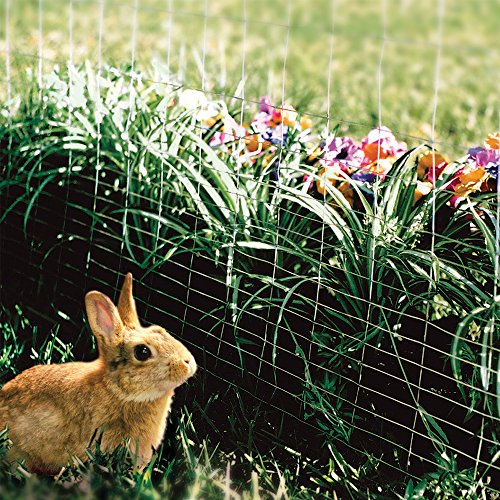 YARDGARD 1/2 in. x 1 in. Mesh Welded Wire Fence Roll, 48 in. x 100 ft., 16-Gauge Galvanized Steel Fence for Rabbit Fence, Chicken Coop, Cage Wire, Garden Protection and Small Animal Enclosures - size: 48 in. x 100 ft.