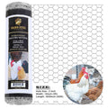 Chicken Wire 12 in x 50 FT x 2” Mesh x 20GA | Poultry Wire Netting | Hot Dipped Galvanised | Hexagonal Galvanized Mesh for Chicken Coop, Rabbit Cage, Fence Barrier PM12x50x2 - style: 12 in x 50 FT x 2 in