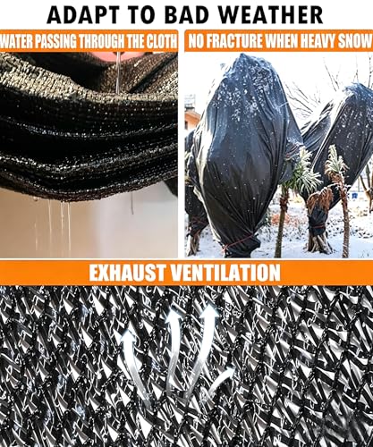 40%-50% Black Garden Shade Cloth,10X12FT Mesh Tarp with Grommets | Sunshade Net for Vegetables, Greenhouse, Plants Cover, Patio, Chicken Coop, Barn & Kennel, Tomatoes - size: 10 FT X 12 FT, style: 40% Shade