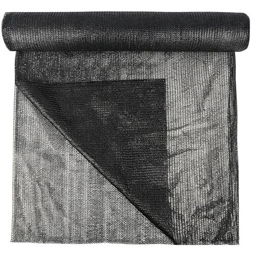 winemana 120x6 FT Outdoor Shade Cloth for Garden & Plants - 40% Large Black Mesh Tarp, UV Resistant Woven Shade Fabric for Greenhouse Farm Row Cover Vegetables Sun Protection Poultry Run - size: 40%-6 FT x 120 FT