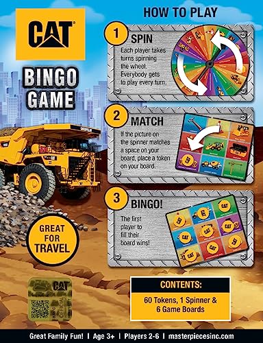 MasterPieces Kids Games - Caterpillar Bingo Game - style: Caterpillar