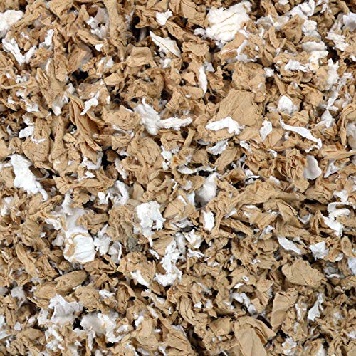 Oxbow Small Animal Bedding, Hamster, Guinea Pig, Rabbit, Blend, USA, 36 L | Pure Comfort, Hamster Bedding, Guinea Pig Bedding, Low Dust, Virgin Paper, Litter Box, Bunny, Rats, Gerbils, Chinchillas - color: Blend, size: 36 Liter