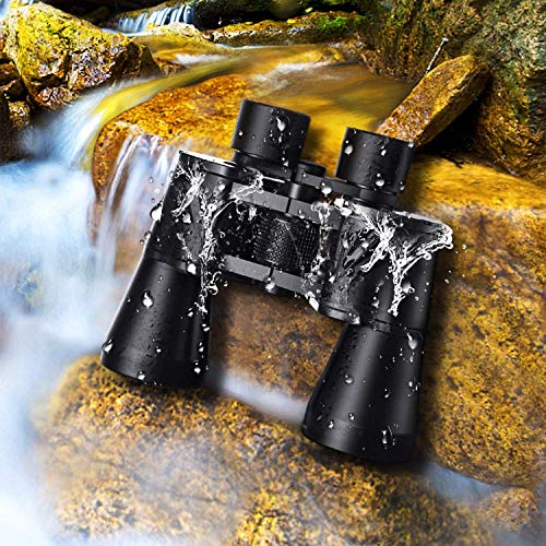 20x55 Binoculars for Adults High Powered – Large View Waterproof Optics with Clear Low Light Vision, Easy Focus for Hunting, Bird Watching, Concerts, Sports - color: Green