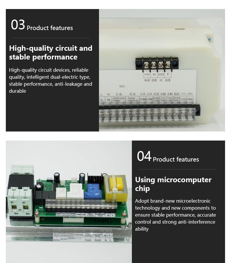 Full Automatic Egg Incubator Controller XM-18D Temperature and Humidity Controller