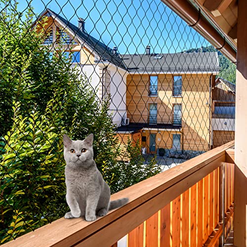 Bird Netting for Chicken Coop,50x50ft Poultry Netting with 2.4" Square Mesh | Heavy Duty Garden Net for Blueberry, Fruit Trees & Vegetable, Protects from Birds, Deer & Squirrels, for Chicken Run & Pen - size: 50'×50'-2.4''