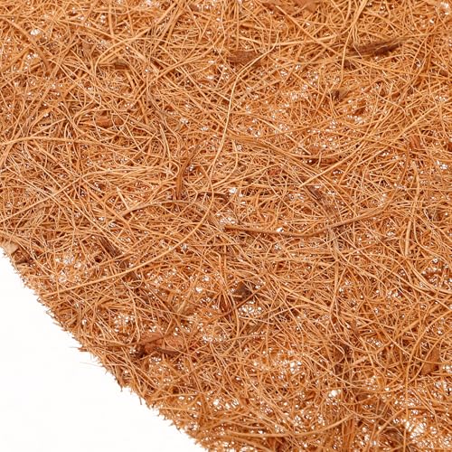TOYANDONA 4pcs Coconut Coir Chicken Nesting Pads for Coop Box, 30cm Breathable Hatching Mat 0.6-0.8cm Thickness, Reusable Egg Nesting Liners Suitable for Poultry and Small Animals
