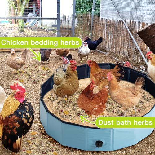 35 Oz Chicken Nesting Coop Boxes Pads Herbs Natural Roost Poultry House Incubator Grit Flowers Lime Hemp Bedding Refresher for Coop Freshness Promote Egg Laying Help Smell Box Packaging - size: 2.2 Pound (Pack of 1)