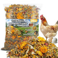 MAQIHAN 20oz Chicken Nesting Herbs - Dried Poultry Herbs for Coop Boxes | Natural Bedding Decor for Hens, Ducks, Laying Areas, Box Pads, Habitat Refresher, Winter Supplies, Vacuum Packed - size: 1.25 Pound (Pack of 1)
