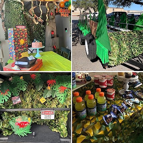 LOOGU Camo Netting, Camouflage Net Blinds Great for Sunshade Camping Shooting Hunting - color: Woodland Camo, size: 1.5x4M=5x13.2ft