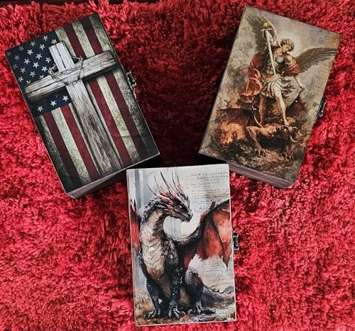RK Collections Wooden Trinket Jewelry Boxes (Dragon) - style: Dragon