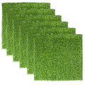 Kalekey 6 Pack Nesting Pads for Chicken Coop, 12"x12" Chicken Nesting Box Pads for Laying Eggs, Washable Artificial Grass Pad for Chicken Hen Small Pets on Garden Lawn Indoor Outdoor - size: 6 Pack