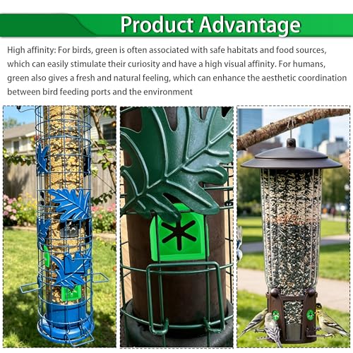 FlexPort Replacement Parts Compatible with Perky-Pet Bird Feeders, for 334-1SR Squirrels-Proof Bird Pet Feeder (Set of 6)