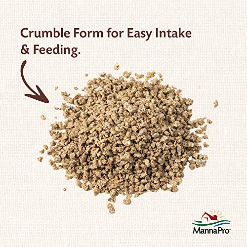 Manna Pro All Flock Crumbles with Probiotics, Chicken & Duck Food, 8 lb Bag | Complete Feed for Mixed Flocks, 16% Protein, Chicken & Duck Feed, Added Probiotics for Digestion, Easy-to-Eat Crumbles - size: 8 Pound (Pack of 1)