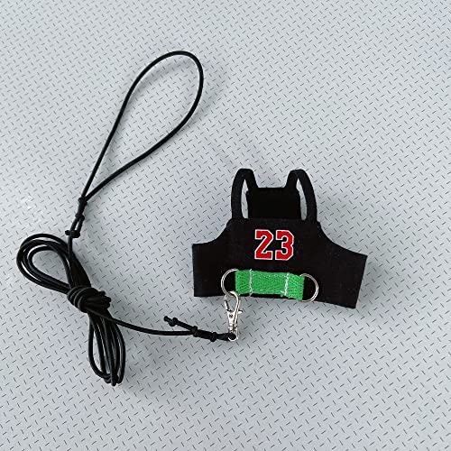 Bird Flight Harness Vest, Parrot Flight Suit with Leash, Bird Flying Clothes with Rope and Handle for Outdoor Activities (Without Leash,Cockatiel) (L, with Rope)