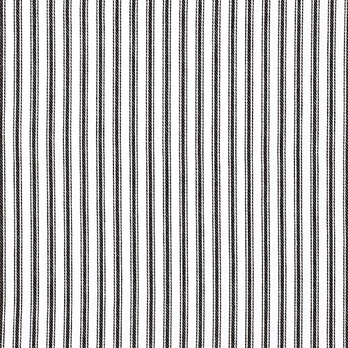 Egg Collecting & Gathering Apron 12 Pockets, Black and White Ticking Stripe