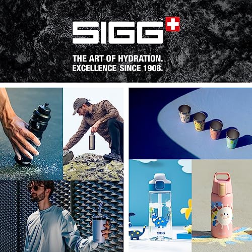 SIGG - Insulated Kids Bottle - Shield One Therm - For Carbonated Beverages - Dishwasher Safe - Stainless Steel - 17 Oz - color: Sunshine
