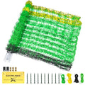 Electric Fence Netting, 49.6" H x 164' L, Portable Livestock Nets Mesh for Hog, Dogs, Deer, Goats, Larger Animals Electric Fencing for Backyards, Homesteaders, Farms, Ranches, Gardens - size: 49.6" H x 164' L Livestock
