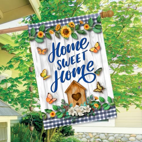 Briarwood Lane Country Home Sweet Home House Flag - color: Country Home