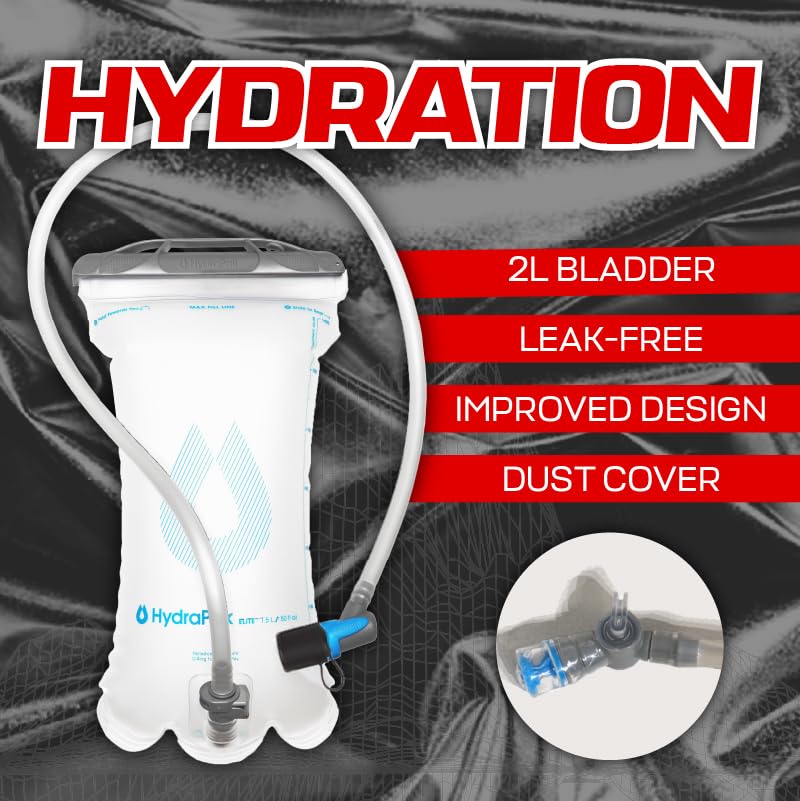 RAVERUNNER® Anti-Theft Hydration Backpack | Festival Approved Rave Backpack for Concert Goers, Leak-Free Festival Water Backpack for EDC, Rave Hydration Pack - color: Reflective