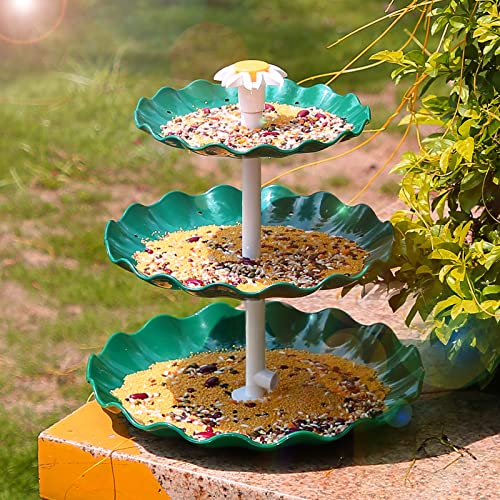 AISITIN 3.5W Solar Fountain with 3 Tiered Bird Bath, DIY Solar Water Pump | 2026 Detachable Solar Powered Fountain Pump for Bird Bath, Garden, Fish Tank and Outdoor Bird Feeder