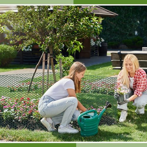 All-in-One 400 Inch Plant Protectors from Animals Kit - 0.85mm Heavy Duty Chicken Wire Cloche,Free-Cut Wire Mesh Roll Includes Pliers, Gloves, Ties, Stakes for Custom Outdoor Cages (12 * 400 Inch) - size: 12*400 Inch