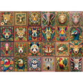 500 Piece Puzzles for Adults, Beautiful Wild Animals Puzzle | Recycled Cardboard Birds Eagle Puzzle 500 Piece, Challenging Game Home Decor Birthday Party Gift Toy for Adults Seniors - style: Woven Animals