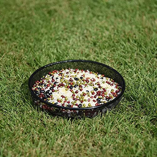 Bird Feeder, Hanging Bird Feeders for Outdoors Metal Mesh Birdfeeder Tray | Metal Mesh, Birdfeeder Tray