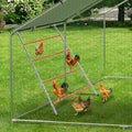 Chicken Perch for Coop, Chicken Roosting Bars for Backyard Poultry, Easy to Assemble & Clean, 55'' L x 39'' W