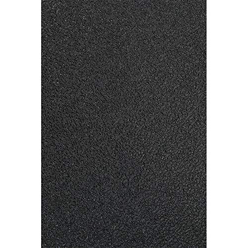 VersaTex Multi-Purpose Rubber Floor Mat for Indoor or Outdoor Use, Utility Mat for Entryway, Home Gym, Exercise Equipment, Tool Box Liner, Garage, Under-Sink, Patio, and Door Mat; 30" x 48", Black