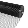 Black PVC Vinyl Coated Wire Mesh Hardware Cloth 1/2 in 24”x50’ 19 Gauge, Welded Wire Fencing Chicken Wire Mesh Roll Cage Wire Netting - size: 1/2" 24" x 50'