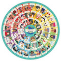 Ridley’s Inspirational Women Feminist Circular Jigsaw Puzzle, 1000-Piece Puzzle – Features 54 Inspirational Feminist Icons, Educational Jigsaw Puzzle for Women, Men and Kids – Makes a Great Gift Idea - color: Jigsaw Puz 1000pc Inspirational Women