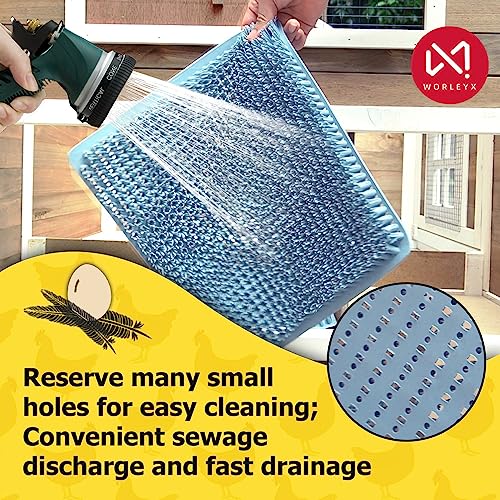 Washable Chicken Nesting Pads for Laying Eggs, Silicone Nesting Pads -4Pack - size: 4PCS