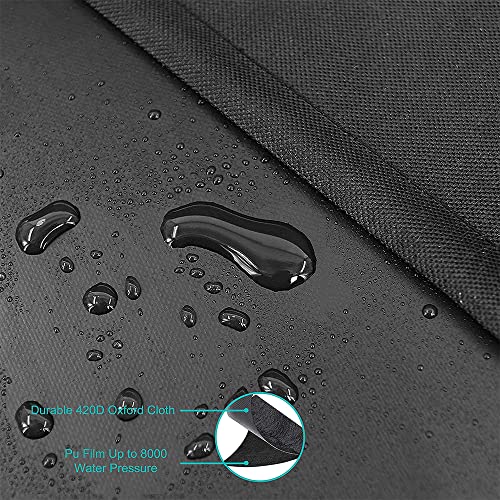 Bird Parrot Cage Cover Waterproof Sun Square Rolling Stand Birds Parrots Cages Covers Good Night Parrot Birdcage Protector Covers (41x27x48in) - size: 41.0"L x 27.0"W x 48.0"H