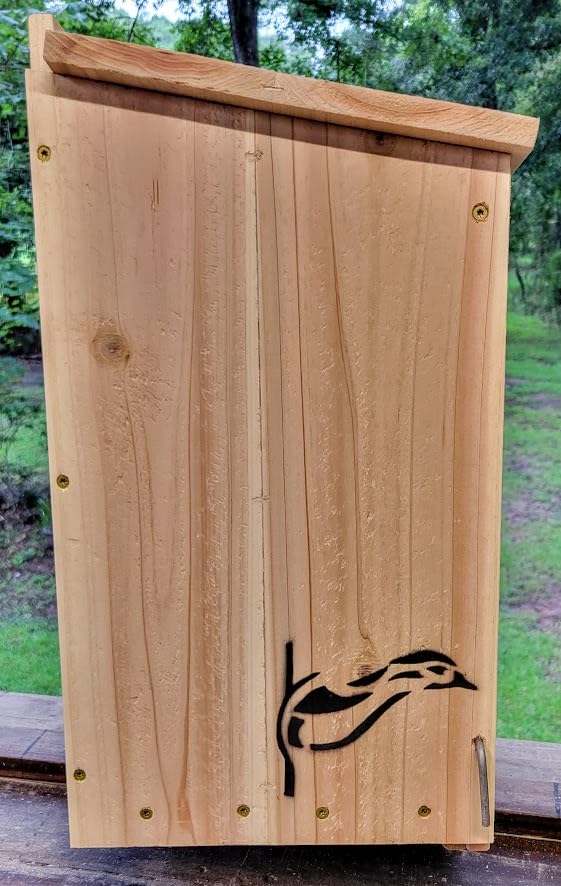 2 Cedar Black Bellied Whistling Duck Nesting Boxes