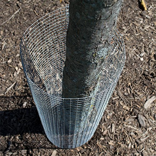 YARDGARD – 1/2 Inch Mesh Welded Wire Fence Hardware Cloth – 24 in. x 25 ft. 19‑Gauge Galvanized Steel – for Chicken Coops | Garden Protection | Bird and Rabbit Enclosures - size: 24" Inched by 25 Feet