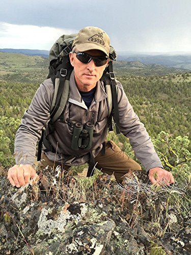 Black Safety Ultra-Light Bino Harness with Emergency Whistle - Binocular Harness System for Bow, Deer, and Elk Hunting - color: Black With Whistle