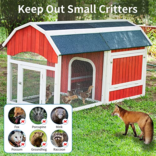 Zevemomo Hardware Cloth 1/4 Inch 24"X 50' Hot Dip Galvanized After Welding | Wire Mesh Roll, 23 Gauge Chicken Wire Fencing for Garden Fencing Chicken Coop Wall Decoration Tree Guard Hardware Mesh - size: 24" x 50' 1/4inch