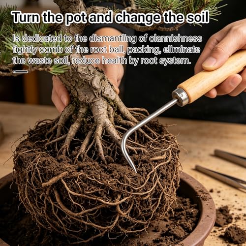 Crack Weeder Hook Crevice Weeding Tool Single Claw Root Hook for Outdoor Garden Digging Cultivator Weed Remover Potted Landscape Maintenance
