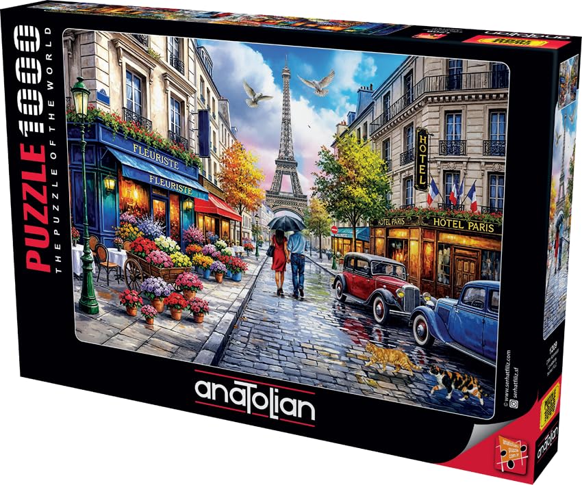 Anatolian Puzzle -Lovebirds, 1000 Piece Puzzle, #1209 - color: Lovebirds