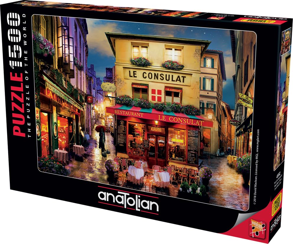 Anatolian Puzzle - Meet Me in Paris, 1500 Piece Jigsaw Puzzle, Code: 4552, Multicolor - color: Meet Me in Paris